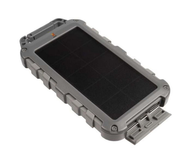 CM STORM Powerbank solarny Fuel Series 2xUSB USB-C 10000mAh 20W Szary FS405 - 670910 - zdjęcie 2